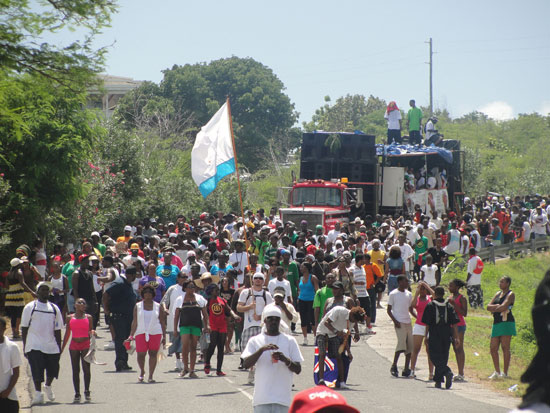 Anguilla Carnival August Monday Jouvert Road March